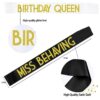 12 Pack Birthday Queen Sashes Review