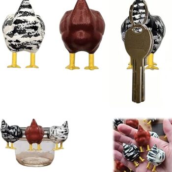 3pcs Chicken Butt Magnetic Decoration Review