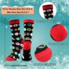Christmas Hat with Novelty Crew Socks Gift Review