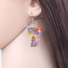 Acrylic Drop Cat Earrings Review
