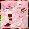 Funny Donut Macaron Socks Box Review