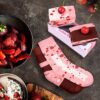 Funny Donut Macaron Socks Box Review