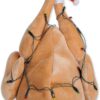 Plush Light-Up Christmas Turkey Hat With Battery Powered Lights