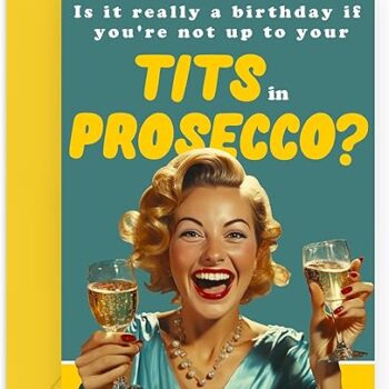Female Birthday Card Prosecco Review