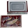 Mountain Mother of Pearl Peacock Trinket box