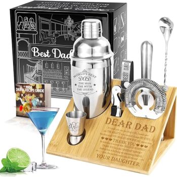 Dad Cocktail Shaker Set Gift Review