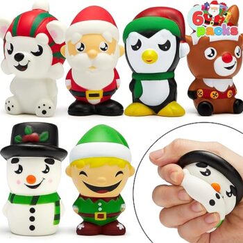 Christmas Themed Squishy Toys Review