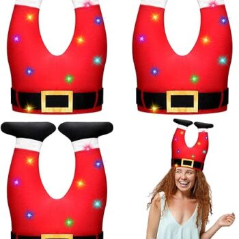 Light up Santa Hat Funny Gift Review