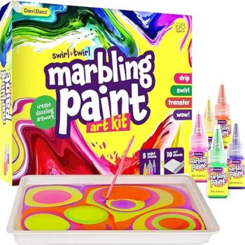 Marbling Paint Art Kit Review