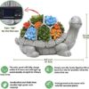 Solar Garden Outdoor Statues Turtle Gift Review
