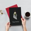 Gothic Halloween Birthday Card