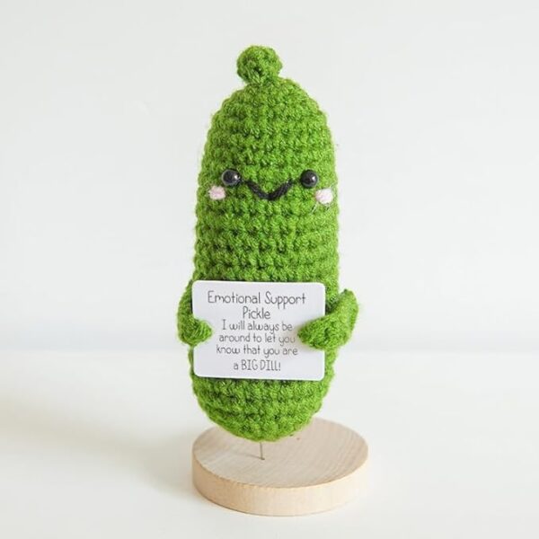 Handmade Emotional Support Pickle Review