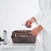 Personalized Leather Toiletry Bag Gift Review