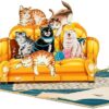 Funny Cats Pop Up Card Review