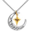 Moon Star Pendant Necklace Gift Review
