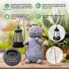 Solar Garden Statue Cat Gift Review
