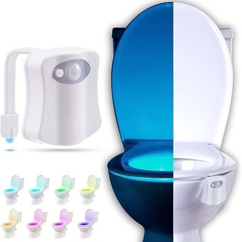 Toilet Bowl Night Light Gift Review