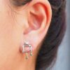 Silver Frog Earrings Gift Review