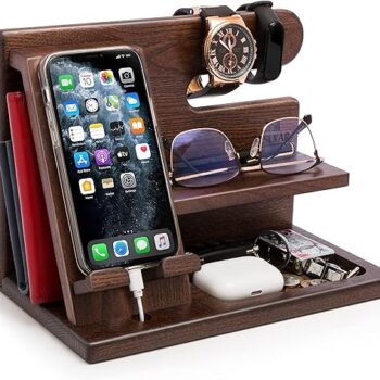 Wood Phone Docking Station Gift Review