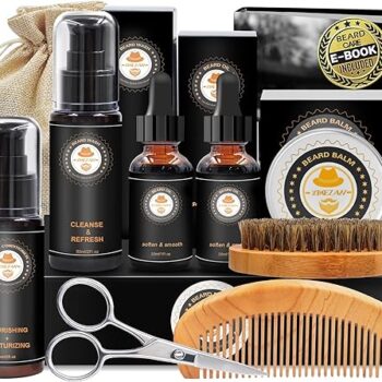 Upgraded Beard Grooming Kit Gift Review