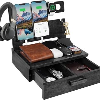 Wood Phone Docking Organizer Gift Review