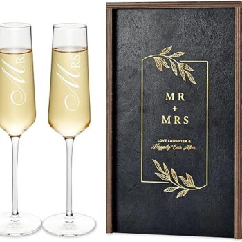 Wedding Champagne Flutes Set Gift Review