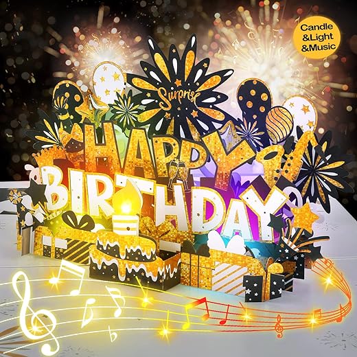 Musical Pop Up Birthday Cards Gift Review