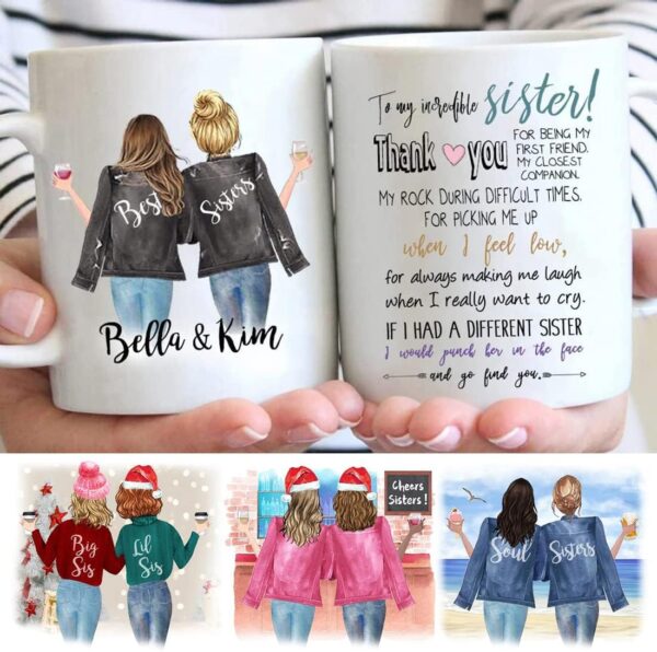 Personalized Sisters Cups Gift Review