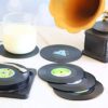 Retro Record Coasters for Drinks Gift Review