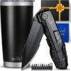 Tumbler Multitool Knife Set Gift Review