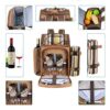 Picnic Basket Backpack for 2 Person Gift Review
