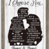I Choose You Wall Art Gift Review
