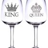 King and Queen Wine Glass Set Gift Review