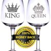 King and Queen Wine Glass Set Gift Review