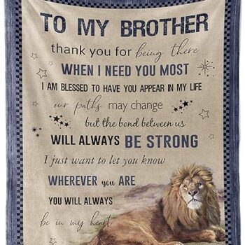 Brother Throw Blanket Gift Review