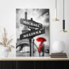 Personalized Artwork with Couple's Names Gift Review