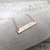 Wedding Date Necklace Gift Review