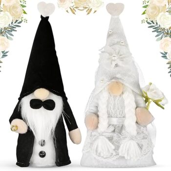 Wedding Dress Bride and Groom Gnomes Gift Review