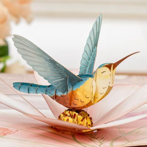 Hummingbird Garden Pop Up Card Gift Review