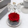 Angel Figurines with Real Rose Gift Review