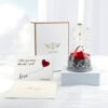 Angel Figurines with Real Rose Gift Review