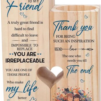 Heart Shaped Wooden Candle Gift Review