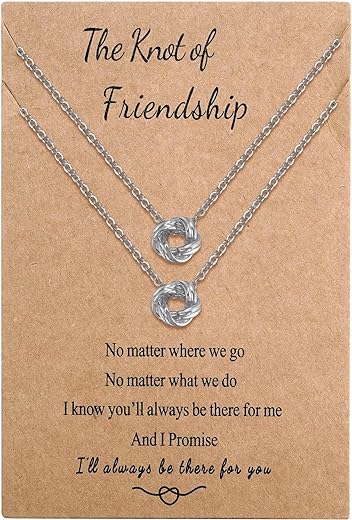 Friendship Knot Infinity Necklace Gift Review