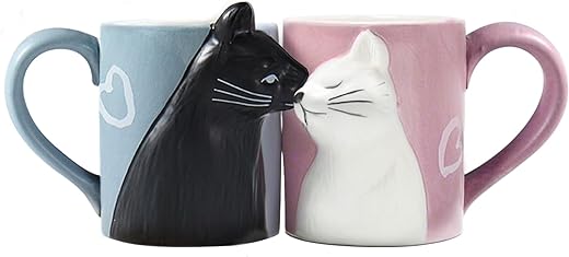 Cute Kissing Cat Mug Gift Review