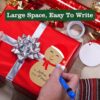 Christmas Tags Stickers Gift Review