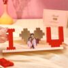 I Love You Brick Puzzles Heart Gift Review