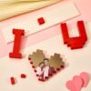 I Love You Brick Puzzles Heart Gift Review