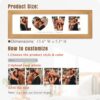 Personalized Letters Collage Couples Gift Review