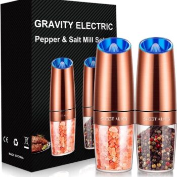 Electric Pepper and Salt Grinder Set Gift Review