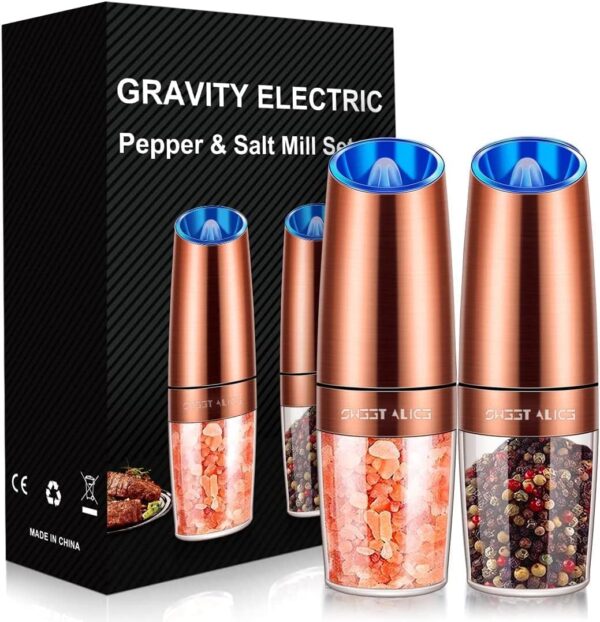 Electric Pepper and Salt Grinder Set Gift Review